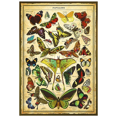 Пазлы 1500 Плакат "Бабочки"
