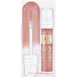 LUXVISAGE Блеск для губ с эффектом обьема Icon Lips Gloss volume тон 505 Ice Beige