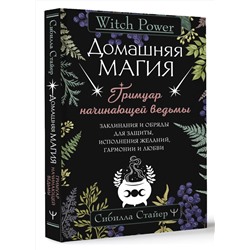 АСТ Сибилла Стайер "Домашняя магия. Гримуар начинающей ведьмы. Заклинания и обряды для защиты, исполнения желаний, гармонии и любви"