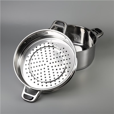 УЦЕНКА Мантоварка Алтын, d=26 см, 3 секции, ТРС Индукционное дно 16.2 л