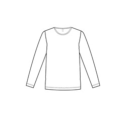 Фуфайка трикотажная для девочек (футболка)