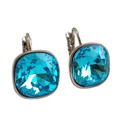 Серьги с кристаллами Swarovski