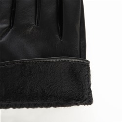 Перчатки женские, без утеплителя, безразмерные, чёрные