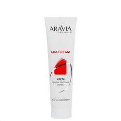 406080 ARAVIA Professional Крем против вросших волос с АНА кислотами, туба 100 мл/15