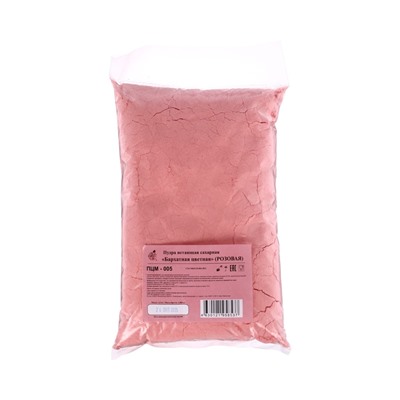 Пудра сахарная, нетающая «Бархатная цветная», розовая, 1 кг