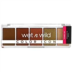 Wet n Wild, Color Icon, Go-Commando, палитра теней из 5 оттенков, 6 г (0,21 унции)