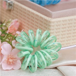 Резинка-пружинка для волос 5 см / QQ67-11 /уп 100/микс