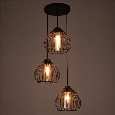 Светильник BayerLux 2088/3BK E27 40 Вт черный