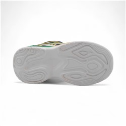 Кроссовки В7221-6 черно зеленые