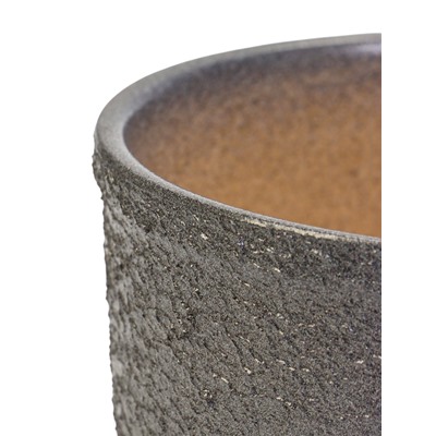 Горшок для цветов «Шагрень», 1.8 л, d=16 см, h=16 см, керамический, с поддоном