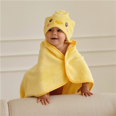 Полотенце - уголок LoveLife «Утёнок», 60×85 см, велсофт