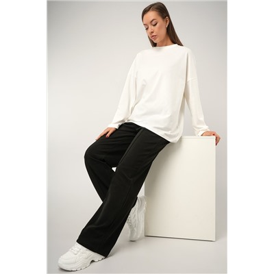 Женские брюки палаццо из кашемира Happyfox