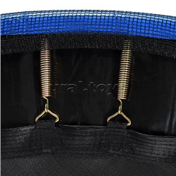 Батут ROCKET, d=244, внешняя сетка высотой 160 см., общая высота 225 см, синий