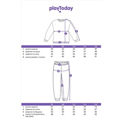 Костюм (Свитшот+Брюки) PLAYTODAY, 1073638