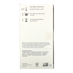 Tazo Teas, Passion, травяной чай, без кофеина, 20 чайных пакетиков, 52 г (1,8 унции)