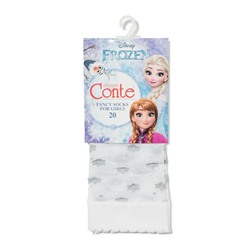 Носки детские CONTE Носки с люрексом и снежинками ©Disney Frozen 20