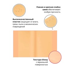 Набор обложек ПВХ 12 шт, 212 х 347 мм, 150 мкм, ErichKrause, Glossy Neon, для тетрадей и дневников, фиксированная, глянцевые, микс
