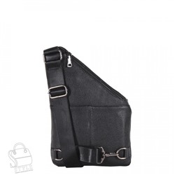 Рюкзак мужской кожаный 66153H black Heanbag