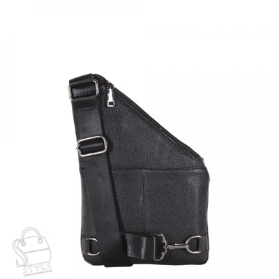 Рюкзак мужской кожаный 66153H black Heanbag