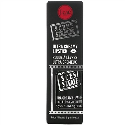 J.Cat Beauty, Scene Stealer, Ultra Creamy Lipstick, SSL117 Monday's Secret, 0.10 oz (3 g)