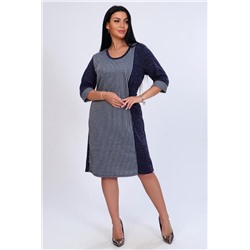 Платье Маквин (Синяя полоса)