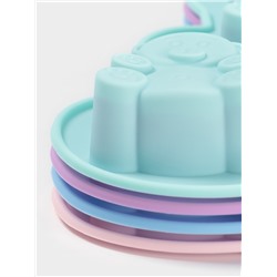 Форма для выпечки Доляна «Животные.Мишка», 7 ячеек, 27×24×3.5 см (6.7×3.2 см), МИКС