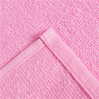 Салфетки махровые декоративные «Этель» Beautiful, 8 шт., 30×30 см, хлопок 100%, фуксия