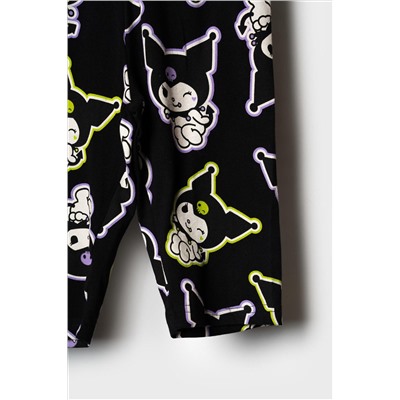 Брюки трикотажные для девочек (легинсы укороченные), 2 пары в комплекте PLAYTODAY, 1243232