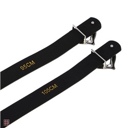 Ремень женский, ширина 2,3см, длина 95/105см, черный