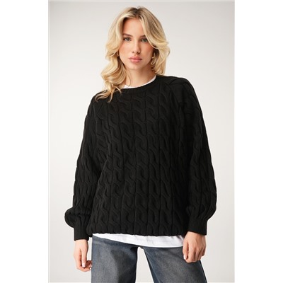 Женский свитер оверсайз Happyfox