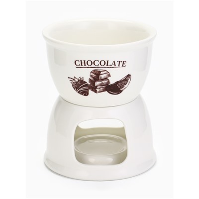 Фондюшница керамическая Chocolate, 350 мл