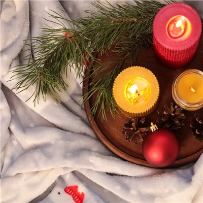 Плед LoveLife «Северные мишки» 150×200 см,100% п/э, велсофт 280 г/м²