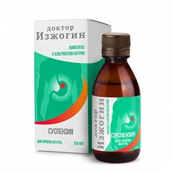 Средство от изжоги гелеобразная суспензия Dr.Изжогин 150 мл.