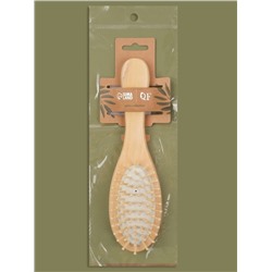 Расчёска массажная, деревянная, 6×22(±1) см