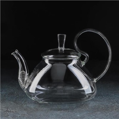 Заварочный чайник Magistro, 1 л, 20,5×15 см, металлическое сито, стекло