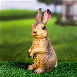 Садовая фигура из гипса «Заяц лесной», 12×10×20 см