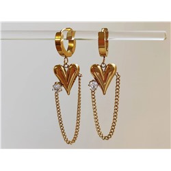 Серьги из стали