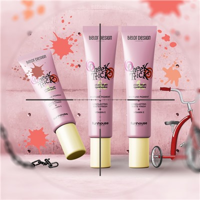 Румяна-тени кремовые Cheek Trick , тон 1 Funtana Volcano