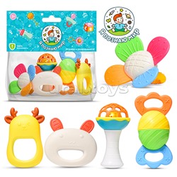 Набор погремушек "Сказочное детство" в пакете