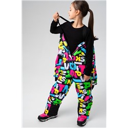 Комбинезон текстильный с полиуретановым покрытием для девочек PLAYTODAY, 1226850