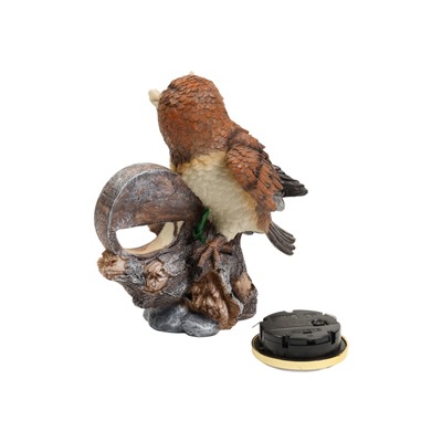 Часы настольные интерьерные «Сова», 17×10×19 см, циферблат d=6 см