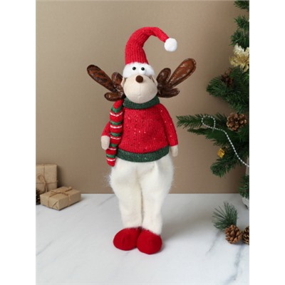 Новогоднее украшение Олень 45 см / AW-105 /уп 48/