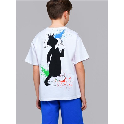 Фуфайка трикотажная для мальчиков (футболка)