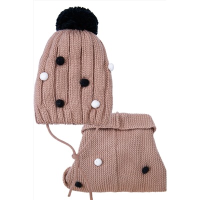 Комплект (Шапка, Снуд) PLAYTODAY, 917722