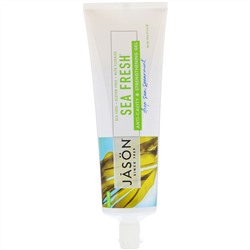 Jason Natural, Sea Fresh, укрепляющий гель для защиты от кариеса, глубоководная мята, 170 г (6 унций)