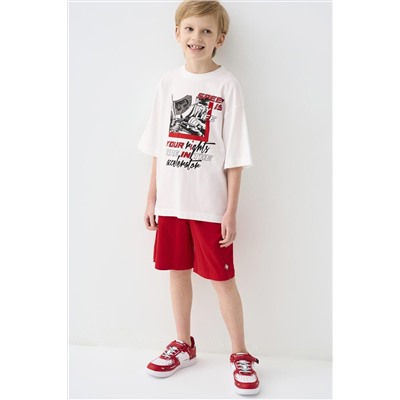 Комплект трикотажный для мальчиков: фуфайка (футболка), шорты PLAYTODAY, 1239865