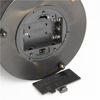 Фигурка светящаяся RISALUX «Закат в лесу», LED-ночник, 3×ААА, чёрный, 12×12×20.5 см