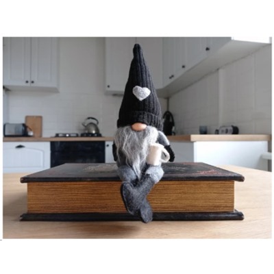 Декоративное украшение Гном 23 см / GH-28/2 /уп 40/100/новогодний