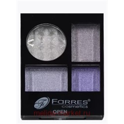 Farres Тени 4-цвета тон 07 фиолетовые 1011