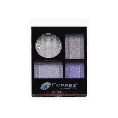 Farres Тени 4-цвета тон 07 фиолетовые 1011